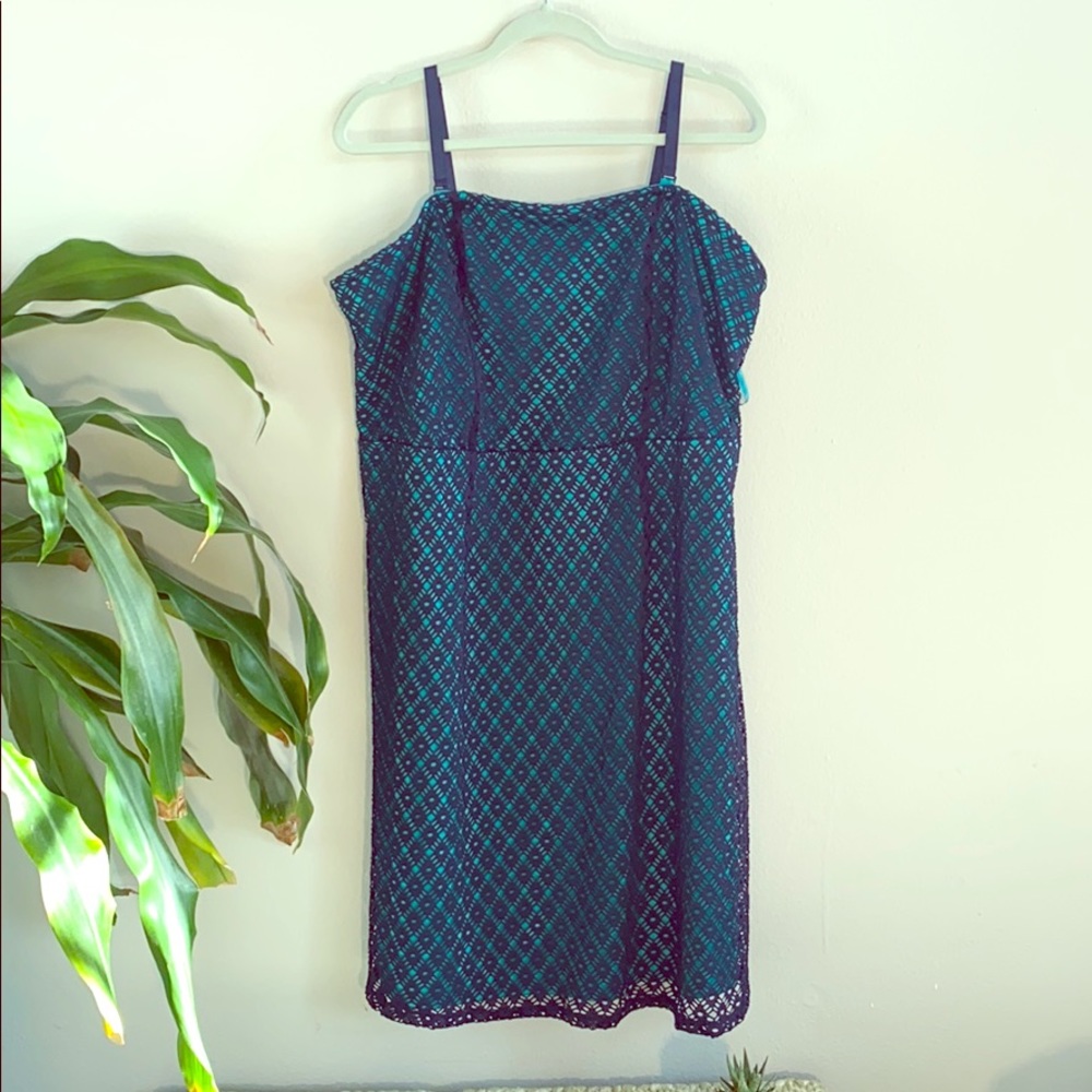 Lane Bryant Crochet Tube Dress